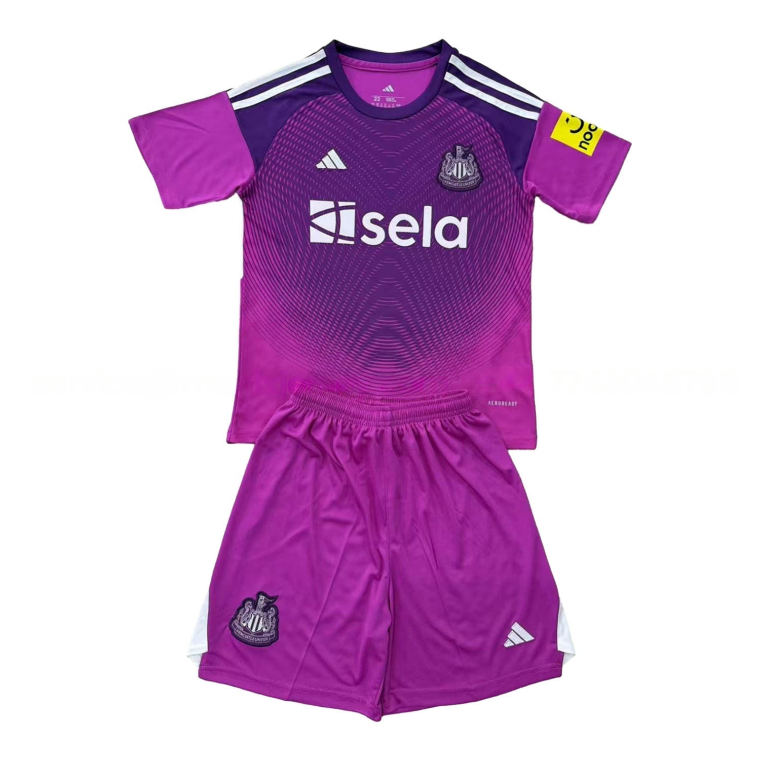 Newcastle United 25-26 Purple Goalkeeper Men's Adult Jersey Set - Fans Version - JerseysGala